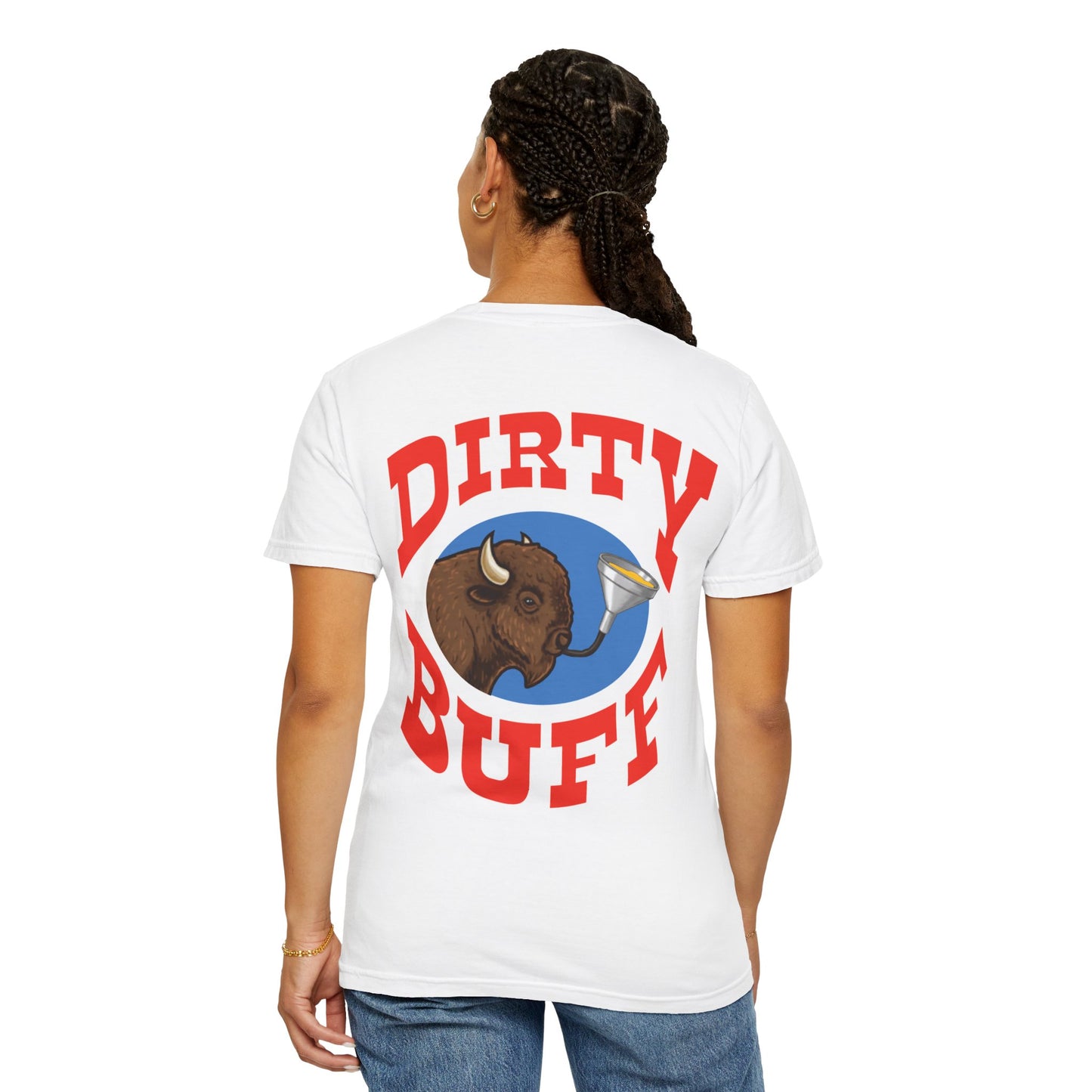 Dirty Buff OG Graphic Tee (Red Txt)