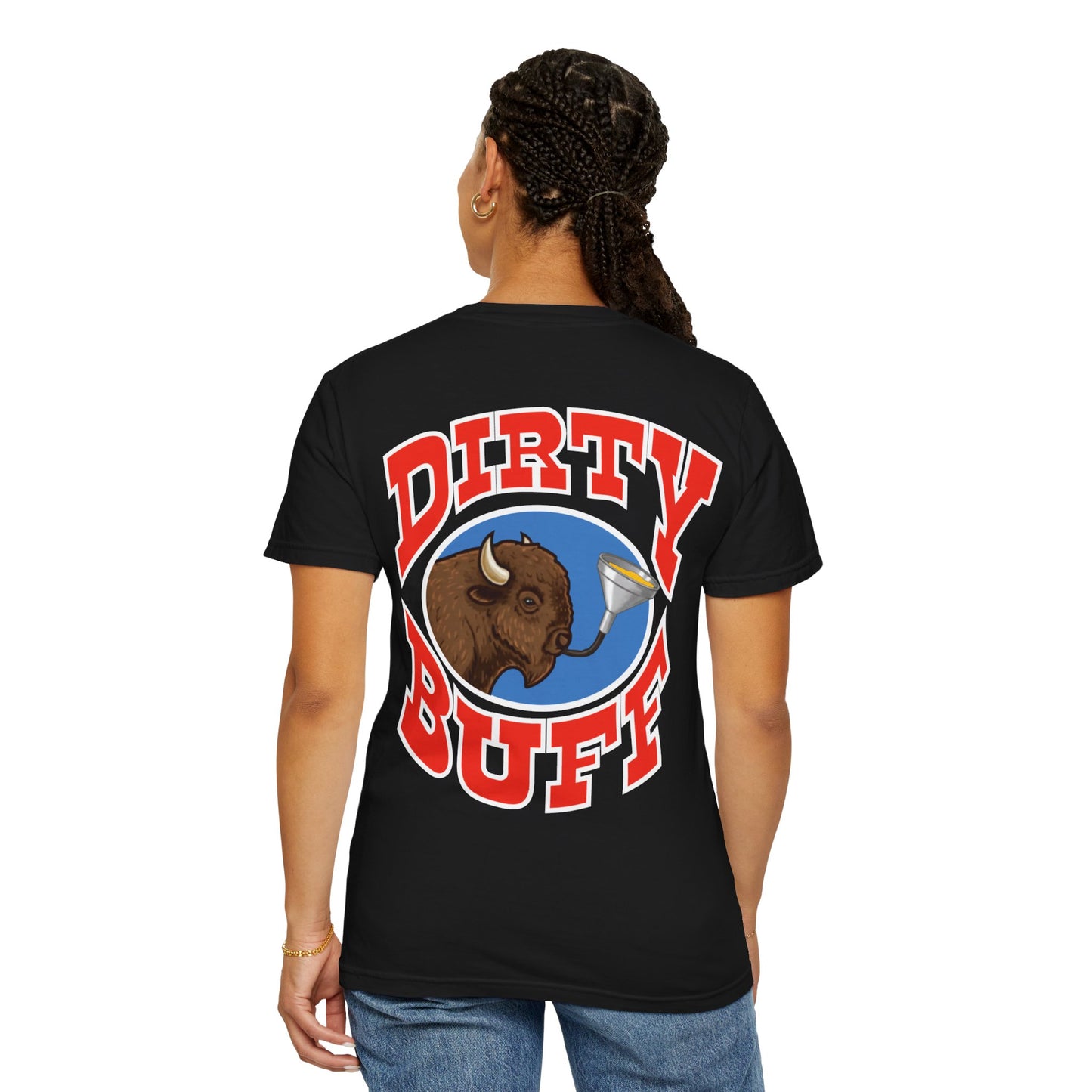 Dirty Buff OG Graphic Tee (Red Txt)