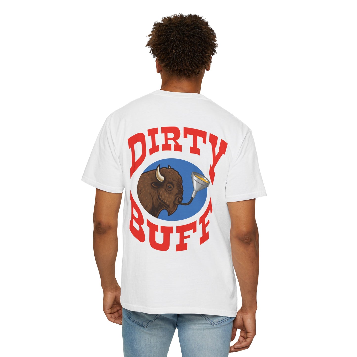 Dirty Buff OG Graphic Tee (Red Text)