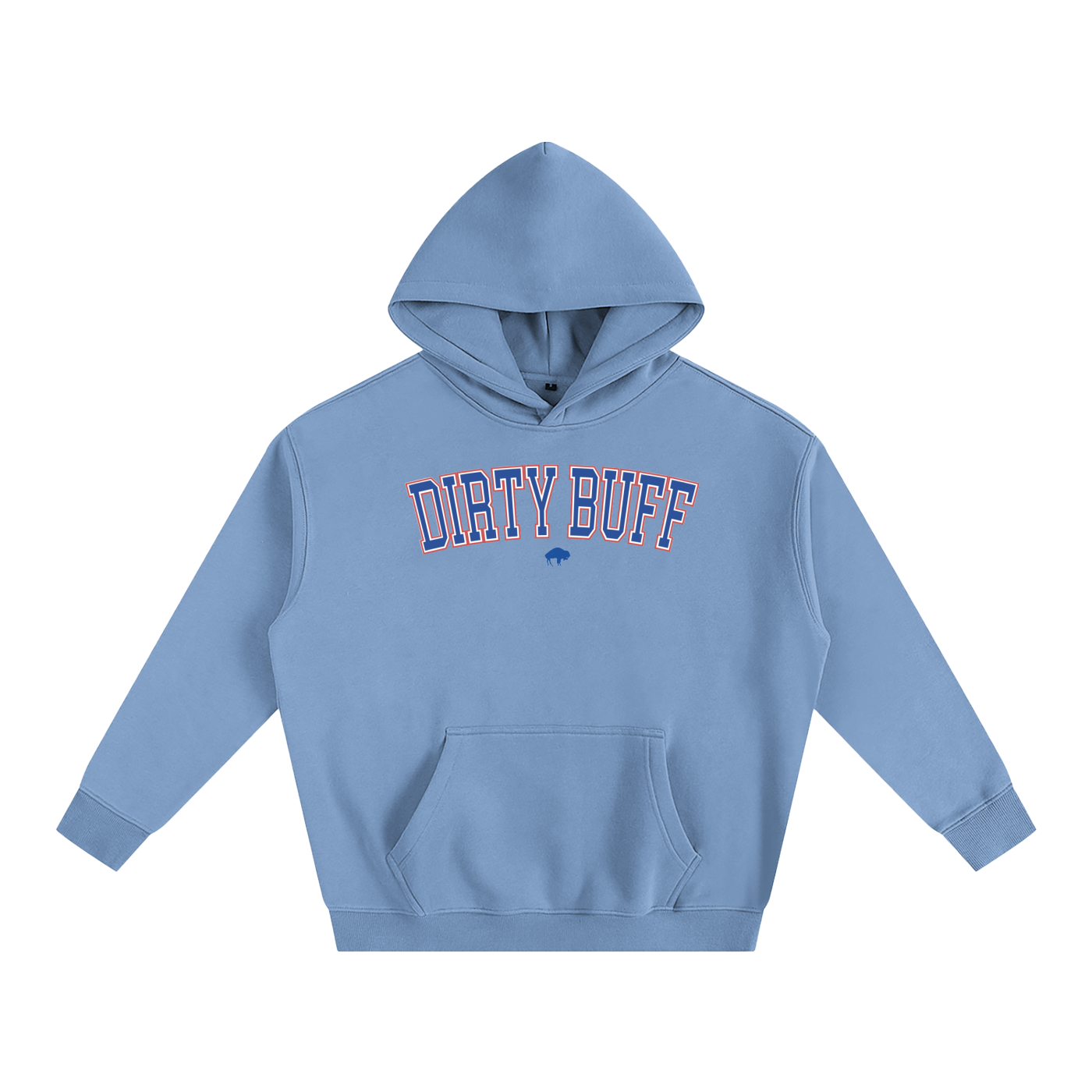 Oversize "Dirty Buff" Hoodie