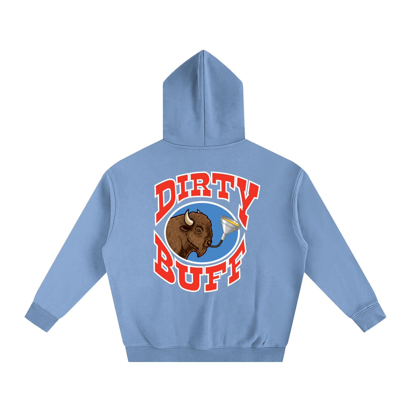 OG Dirty Buff Oversized Fleeced Hoodie
