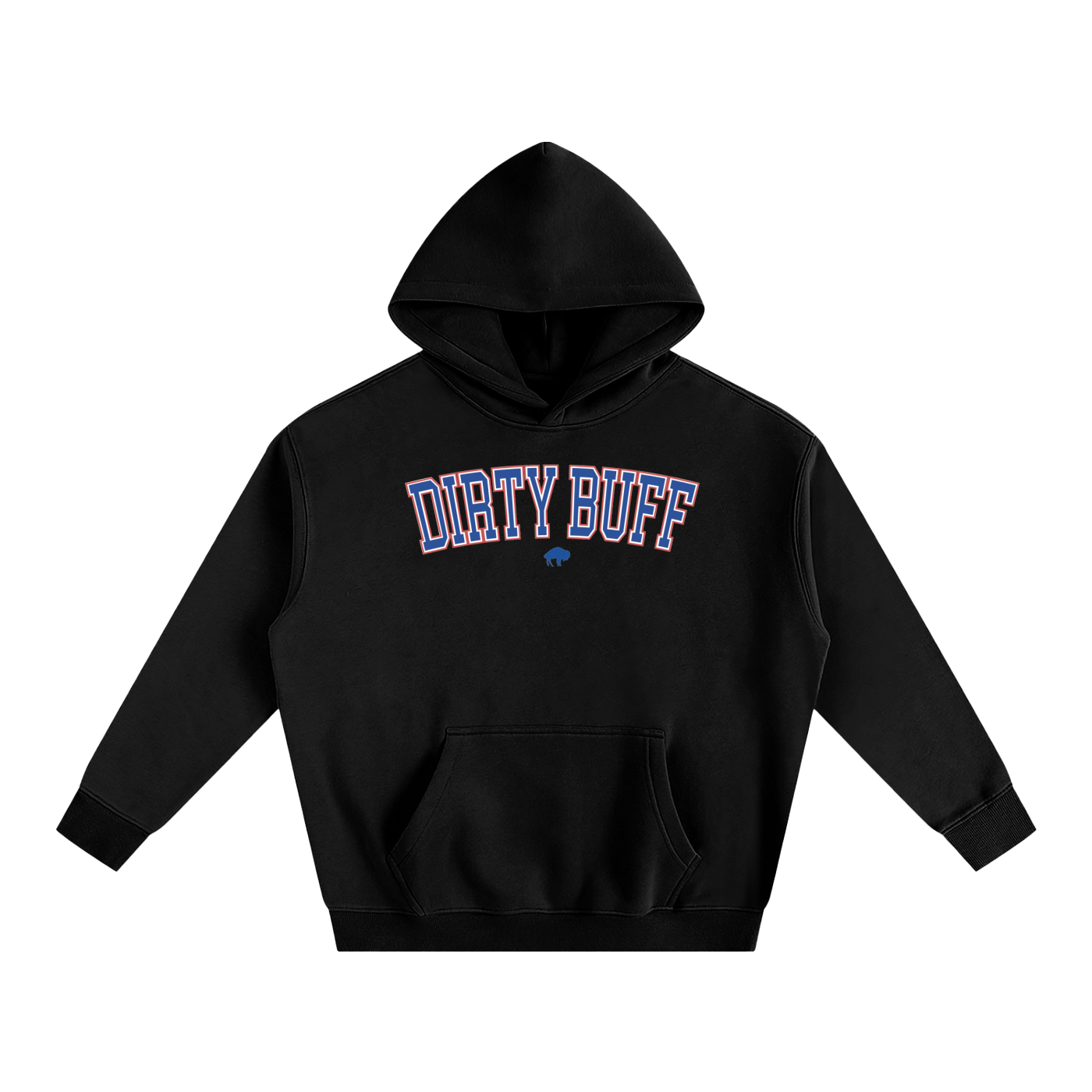 Oversize "Dirty Buff" Hoodie